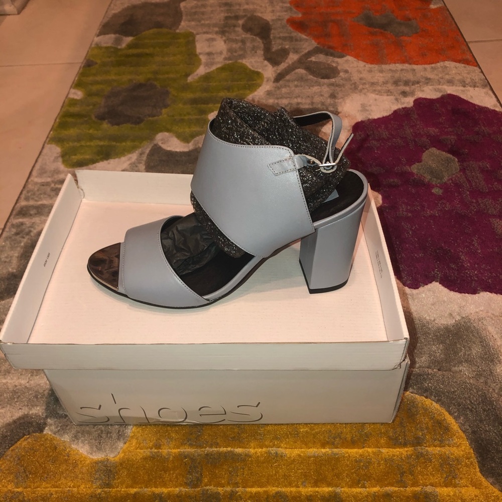 TopShop grey heels
